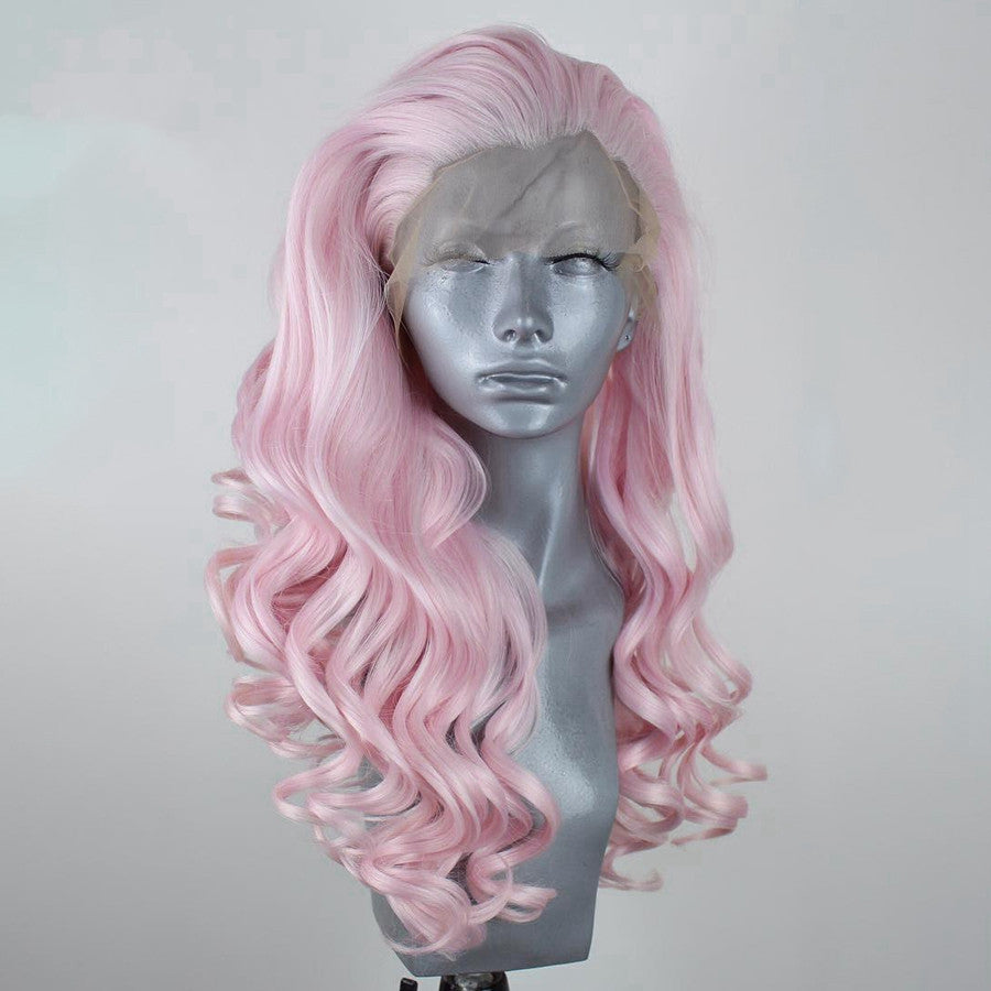 Women's Chemical Fiber Front Lace Wig Headgear