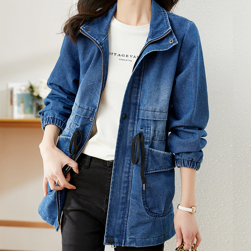 Fashion Personalized Denim Jacket Women