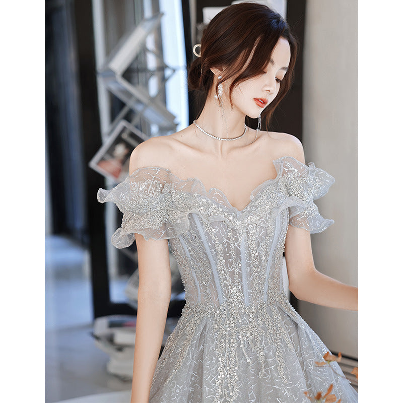 French Banquet Temperament Advanced Sense Dress