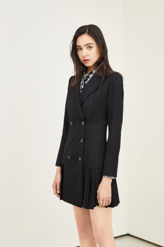 Element Autumn Winter Black Small Business Blazer Office Women Business Wear