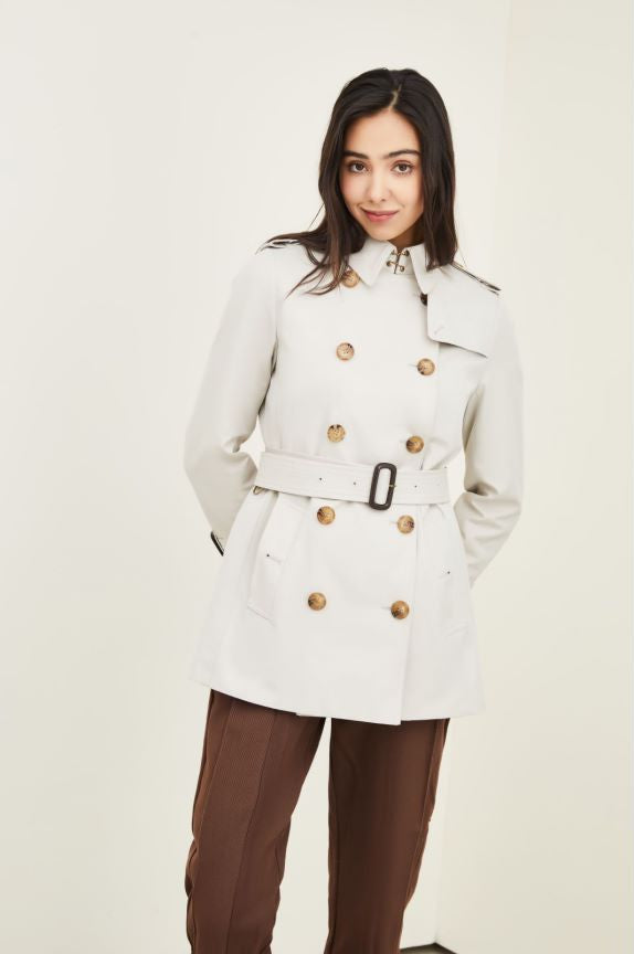 Element Trench Coat for Women Mid Length Fried Street Small British Spring Autumn Coat Women