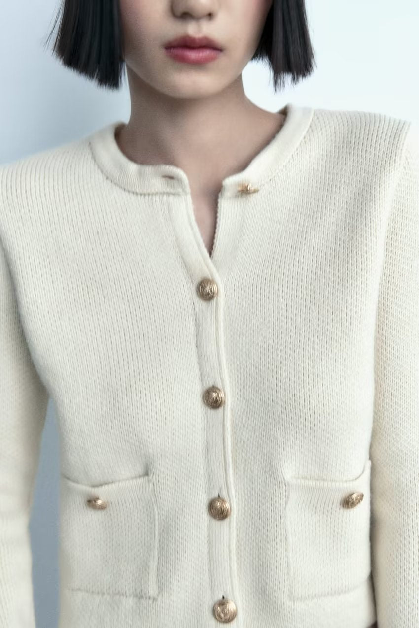 Manteau court classique pour femmes, manteau exquis élégant d'automne