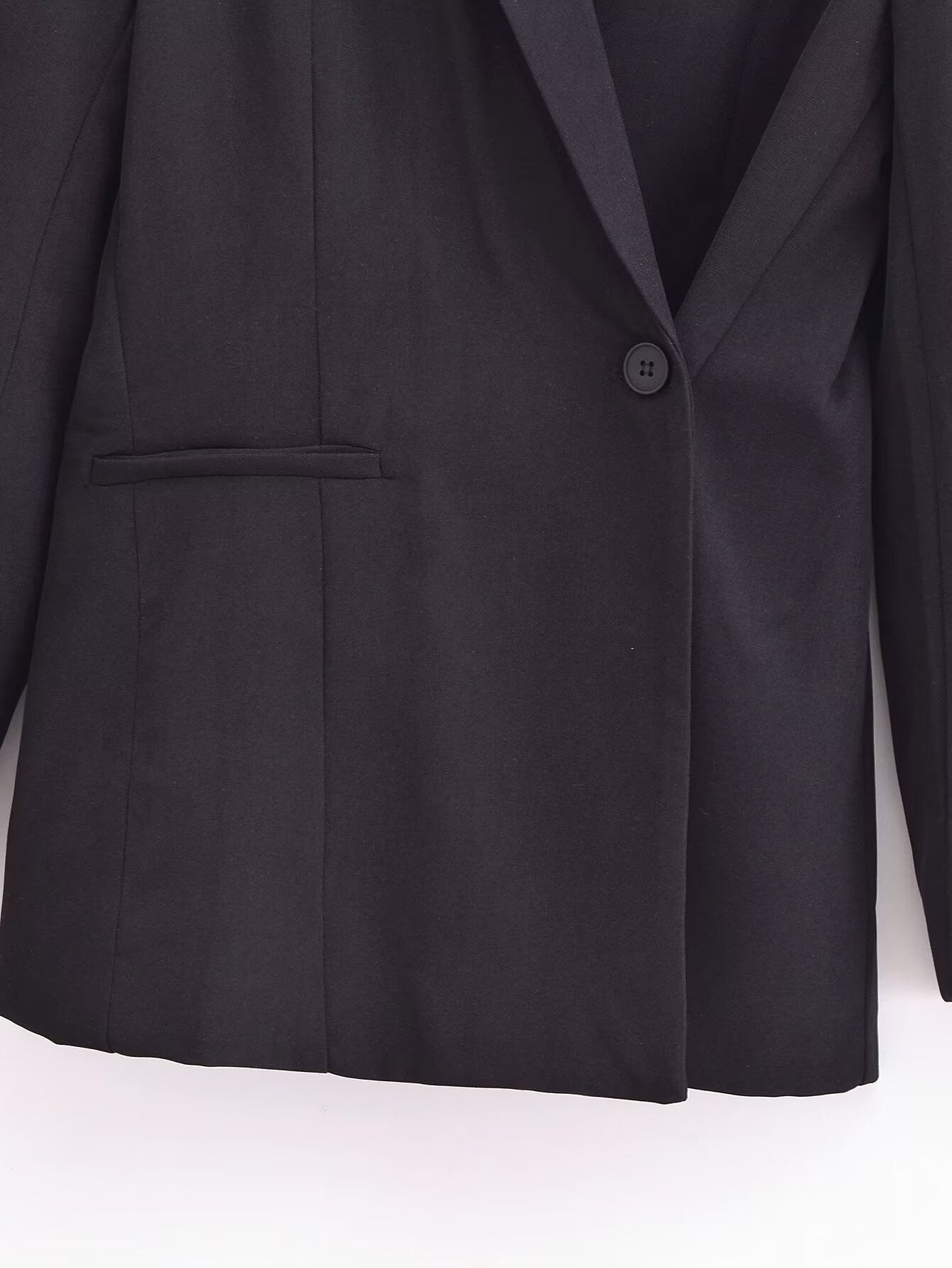 Blazer Double boutonnage avec décoration de boutons pour femmes, automne