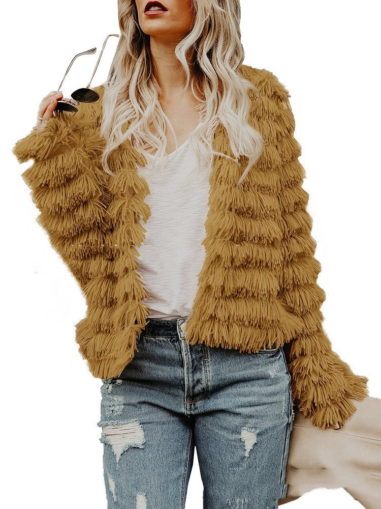 European And American Fur Coat Women's Clothing