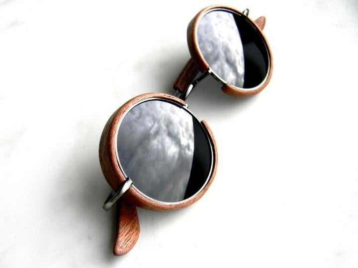 Vintage UV Protection Round Comfort Sunglasses