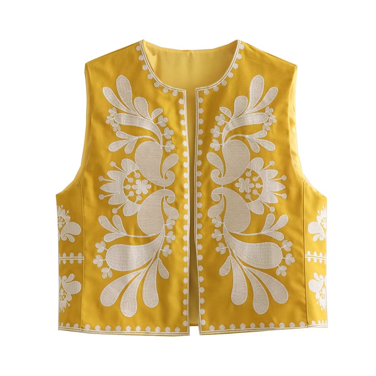 Summer Women Embroidered Vest