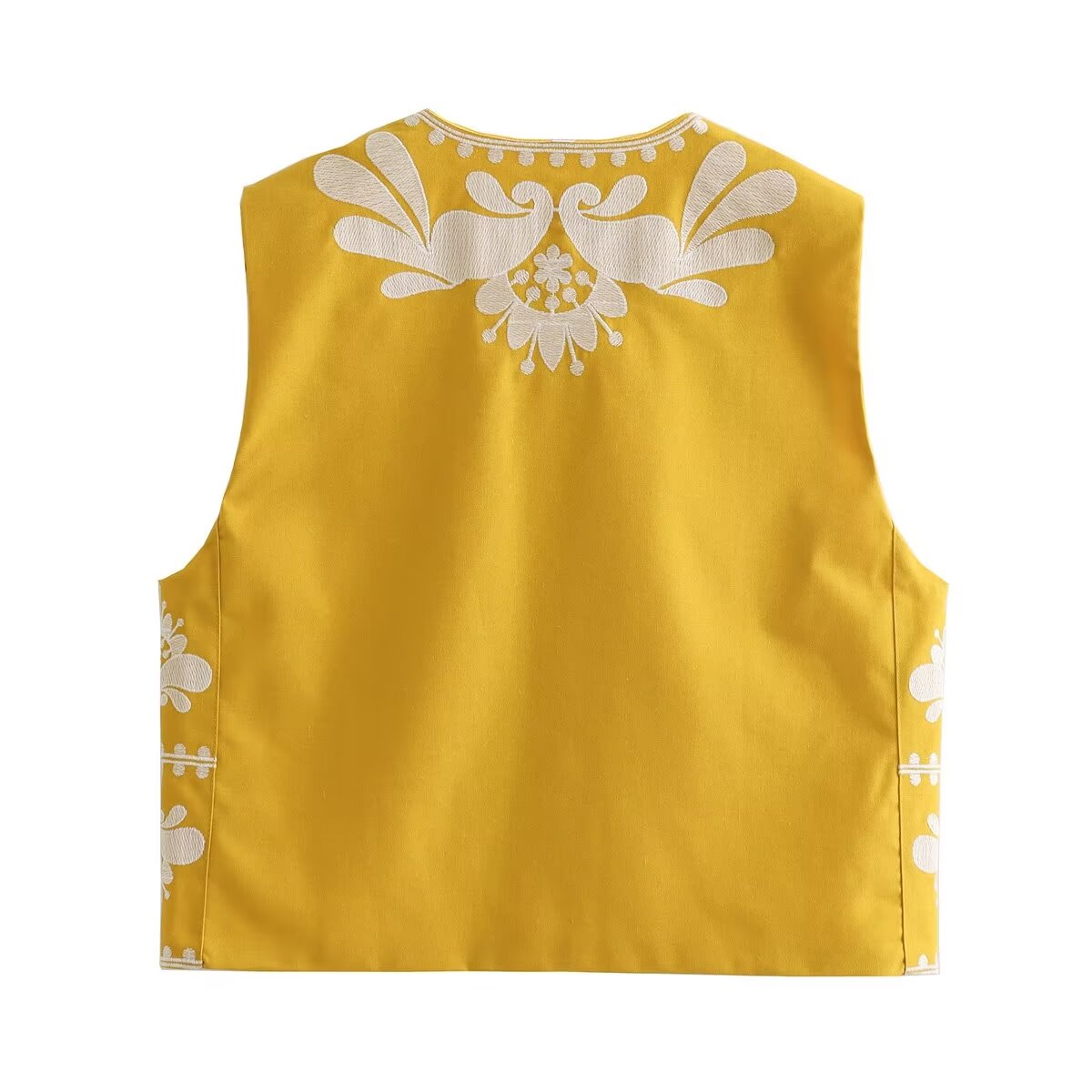 Summer Women Embroidered Vest