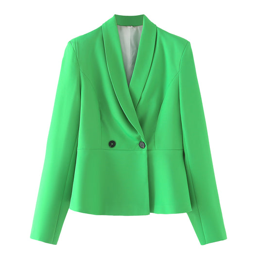 Femmes Vert Printemps Personnalité Rue Polyester