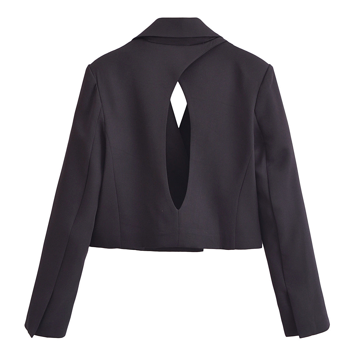 Vêtements pour femmes, petit Blazer court et dos nu, Sexy