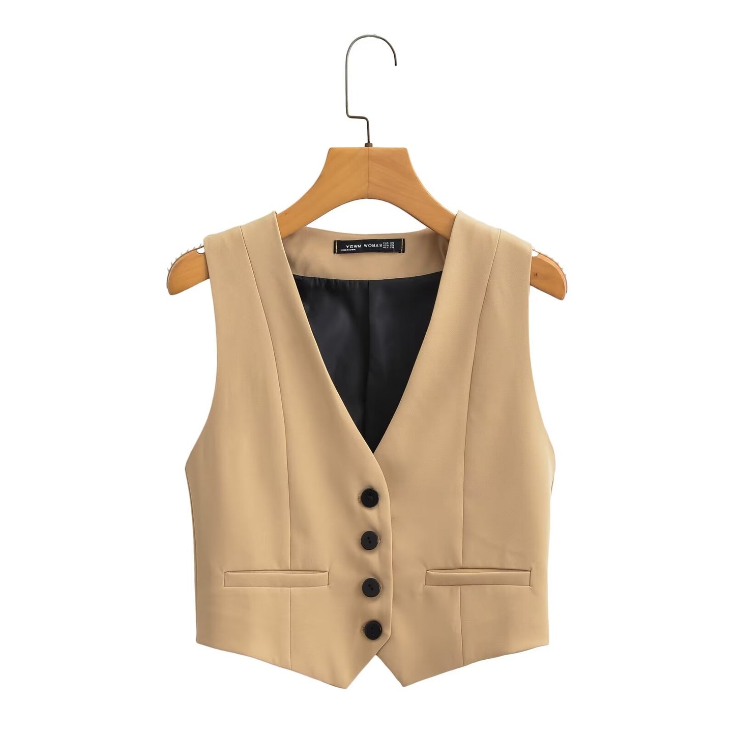 Spring Women Street All Match Short Vest