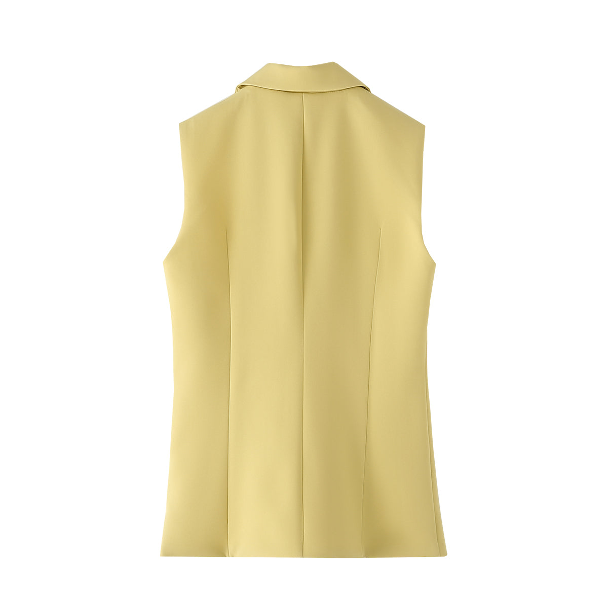 Gilet ample élégant pour femme, couleur unie, printemps