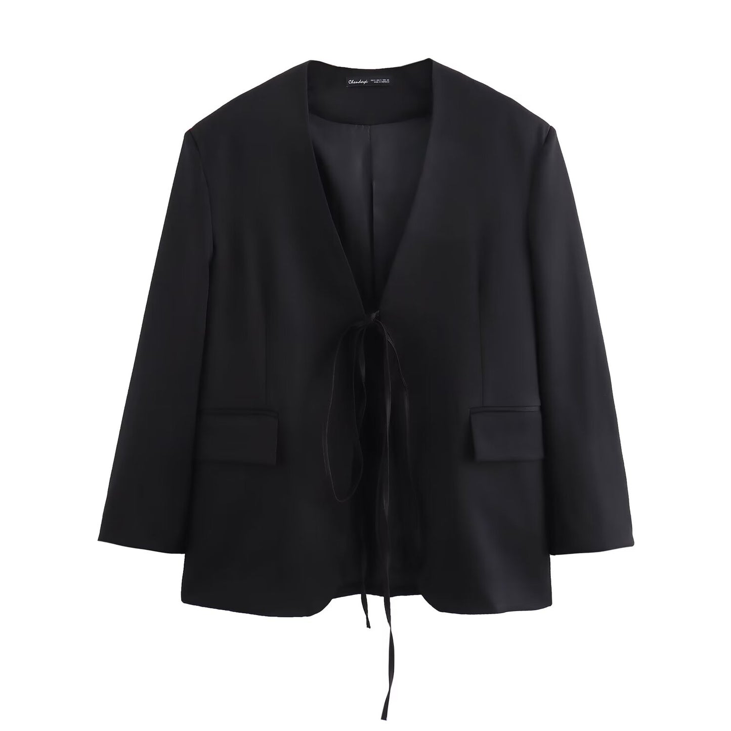 Winter Women Clothing Nylon Kimono Outerwear Blazer