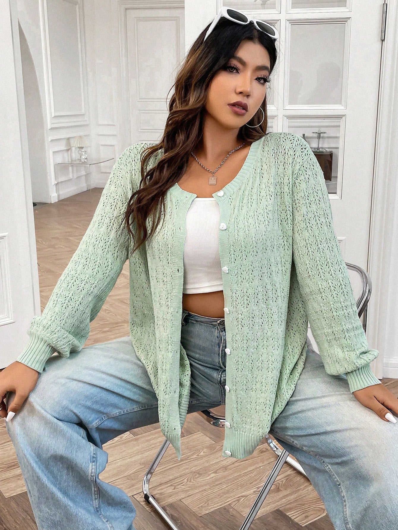 Pull Femme Vêtements Printemps Automne Manteau Pull Mohair