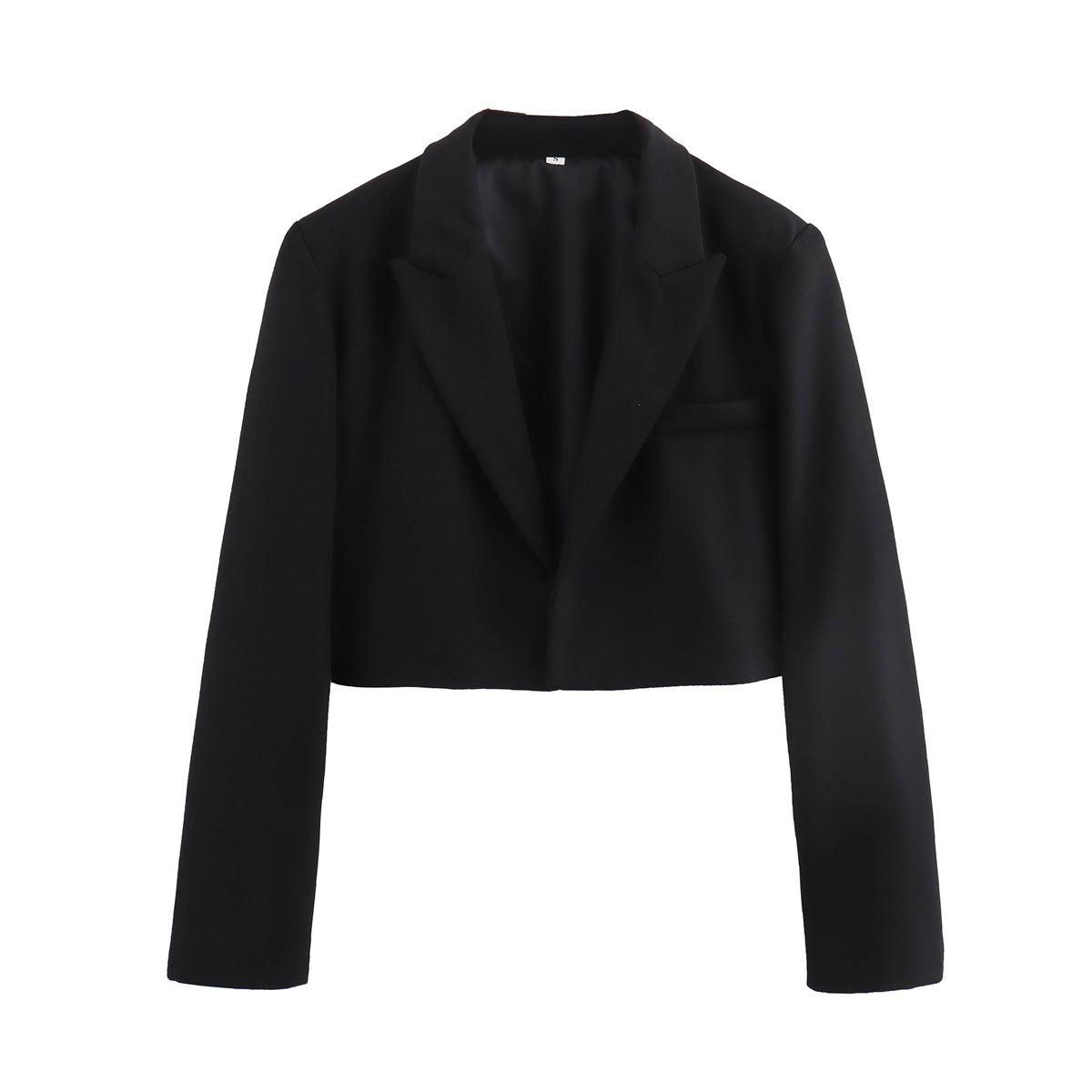 Manteau à manches longues pour femme Blazers courts multicolores pour femme