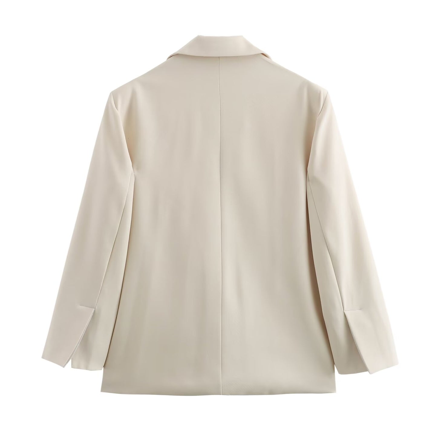 Spring Women Casual Simple Loose Blazer Top