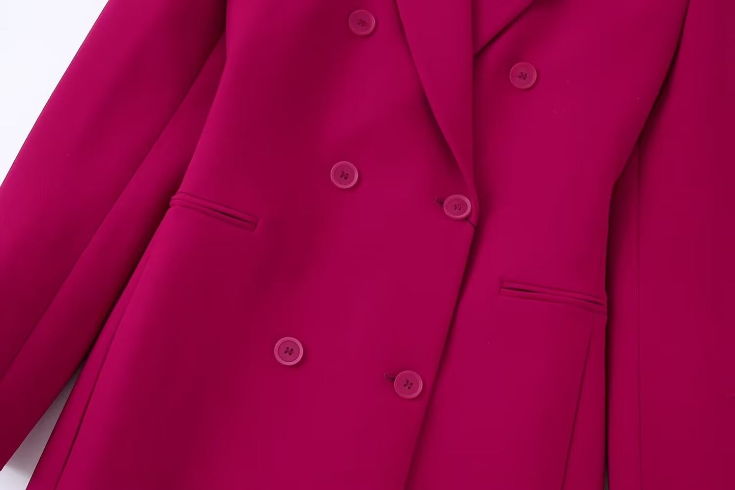 Blazer croisé pour femme, vêtement d'automne