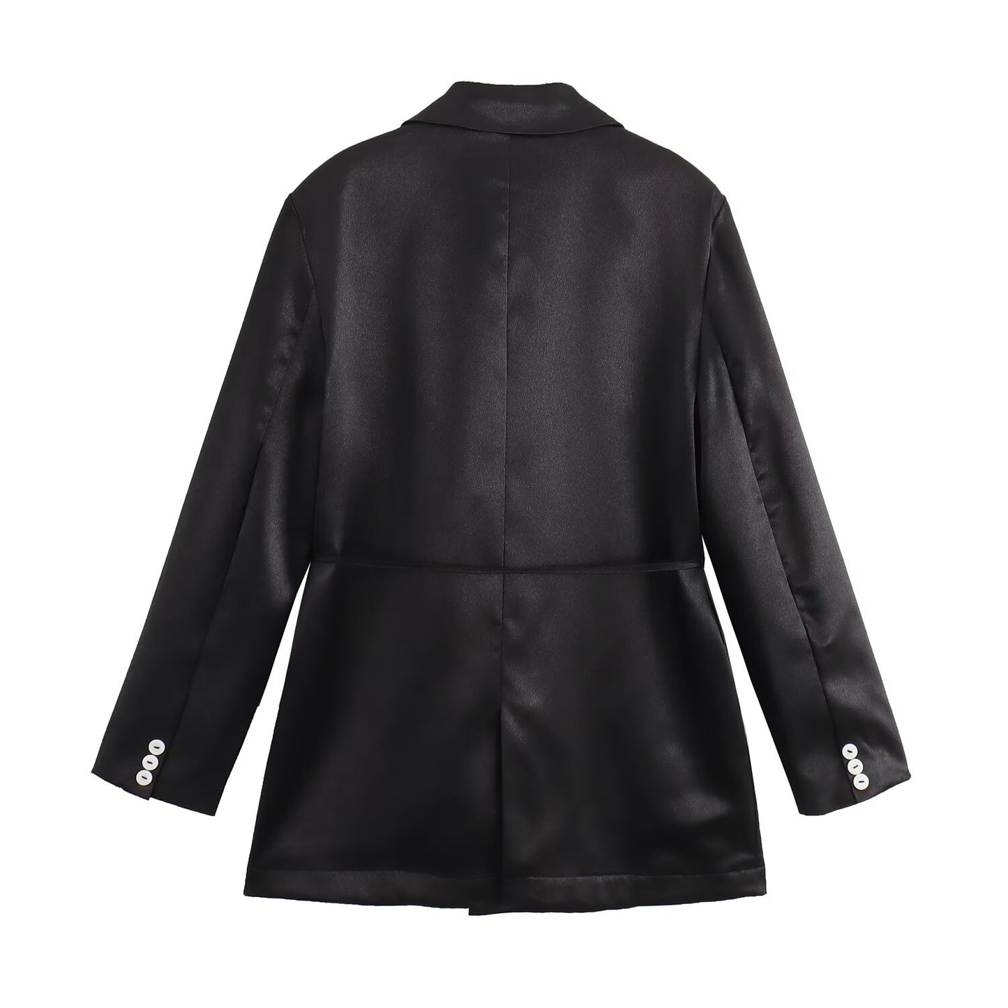 Blazer drapé croisé pour femme