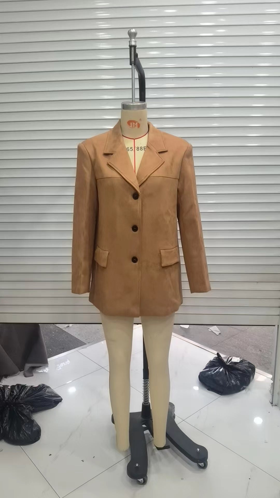 Vêtements d'automne pour femmes Blazers décontractés à simple boutonnage à la mode