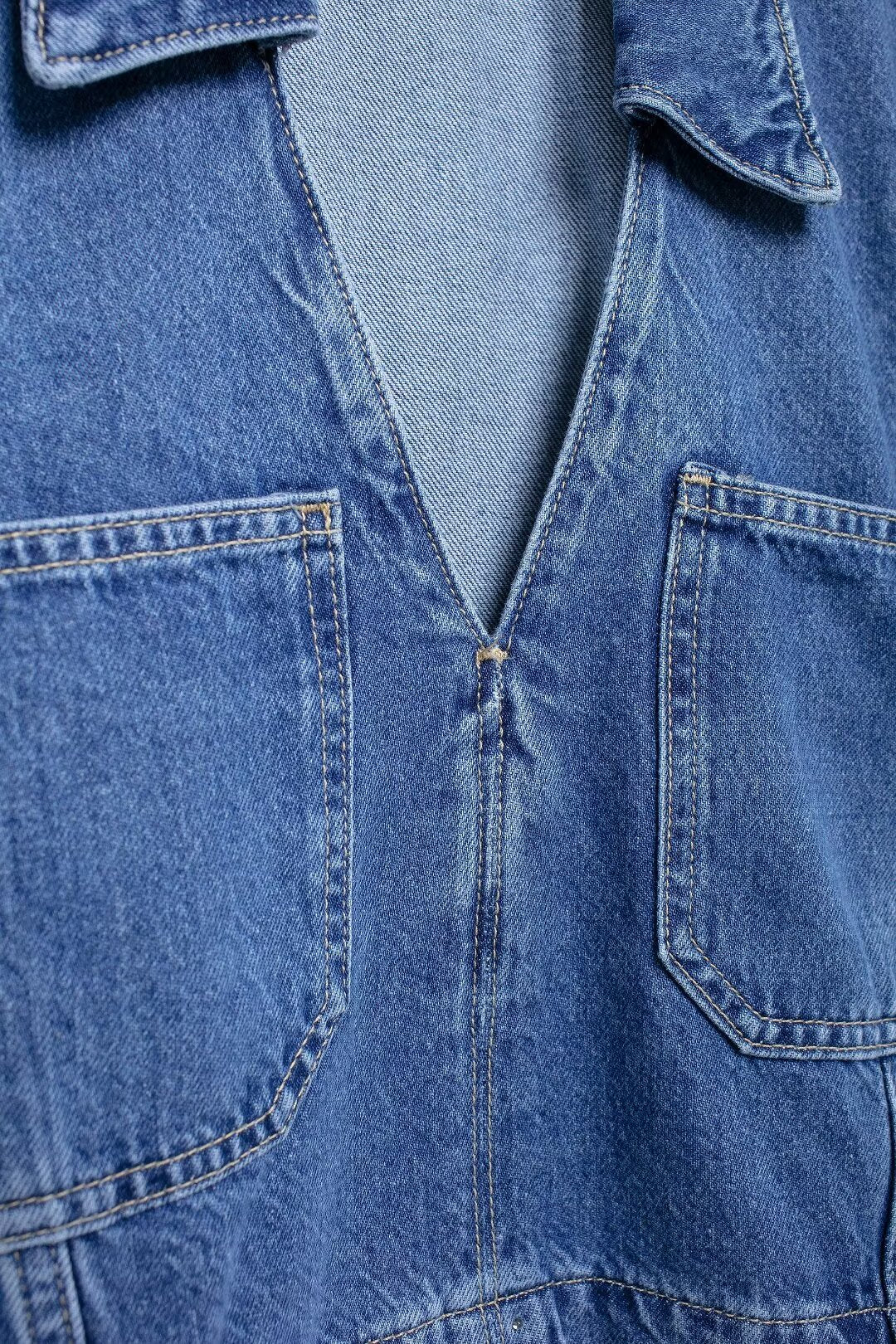 Chemise en jean courte décontractée pour femme, vêtement d'automne et d'hiver