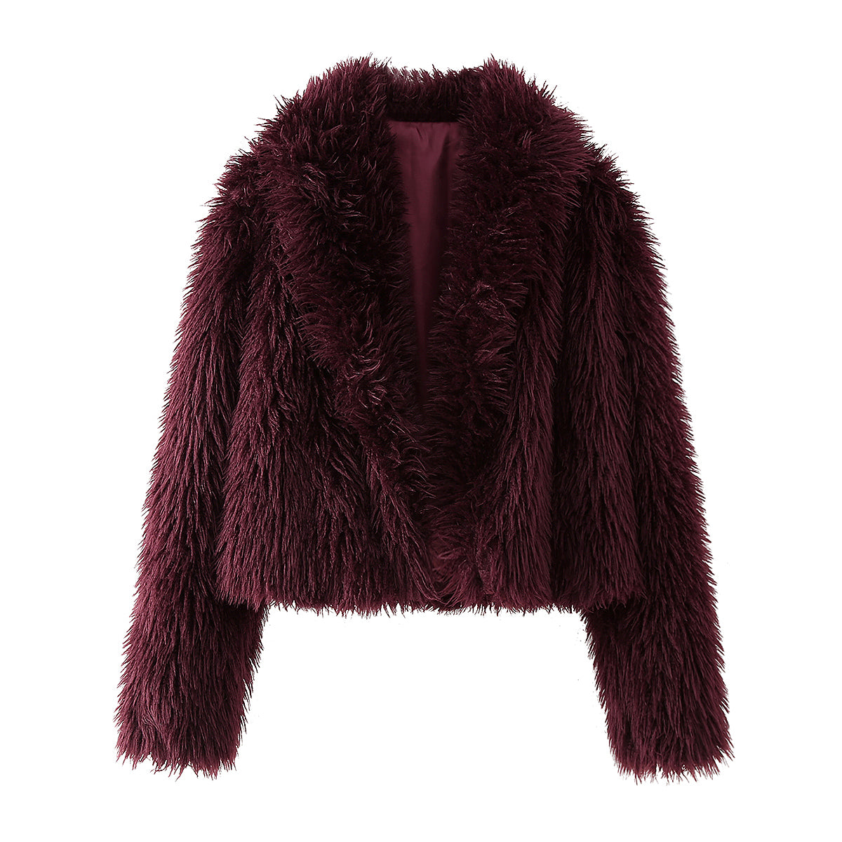 Winter Women Clothing Street Artificial Fur Short Coat