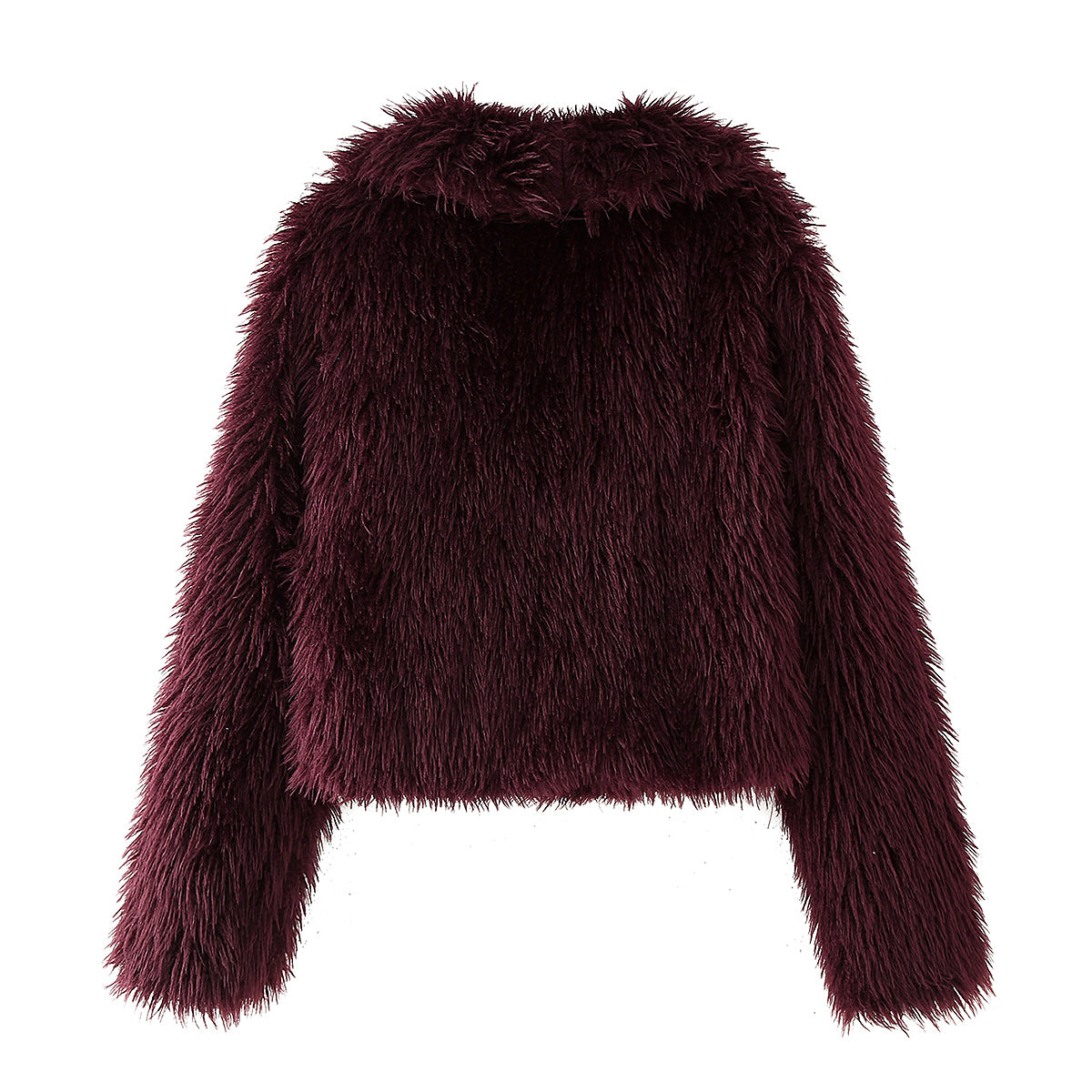 Winter Women Clothing Street Artificial Fur Short Coat