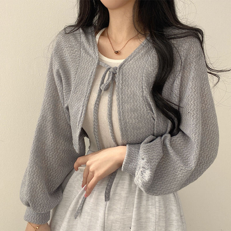 Sun Protection Cardigan Short Coat For Women