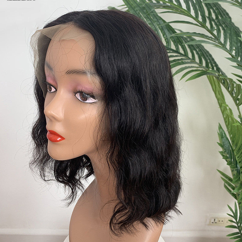 Pelucas frontales de encaje Bob Headgear Bobo Head Body Wave Hair Lace Front