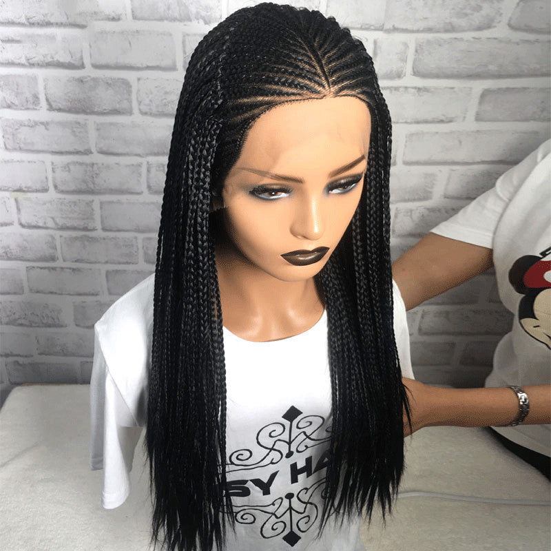 European And American Fashion Hot Models Big Braids Dirty Braids Half-hand Hooks Star Wigs