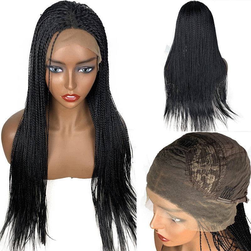 European And American Fashion Hot Models Big Braids Dirty Braids Half-hand Hooks Star Wigs