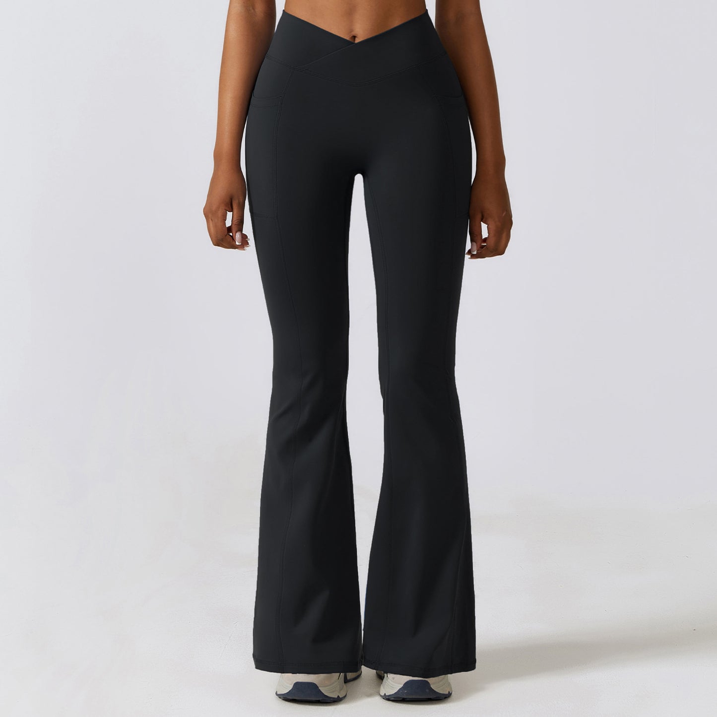 Wide Pants Hip Lifting Yoga Bell-bottom Pants Sports