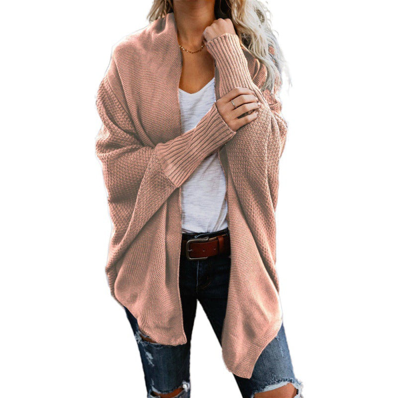 Winter Clothes Sweater Sweater Cardigan Plus Size Women Multi-Color Coat