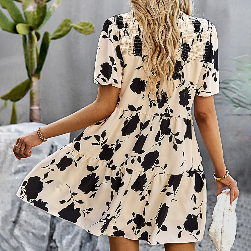 Summer Casual Women's Printed Dress