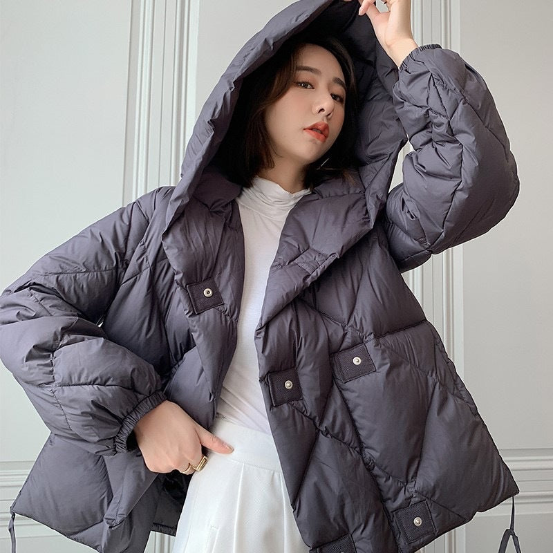 Fashion Personality Down Jacket Women's Short