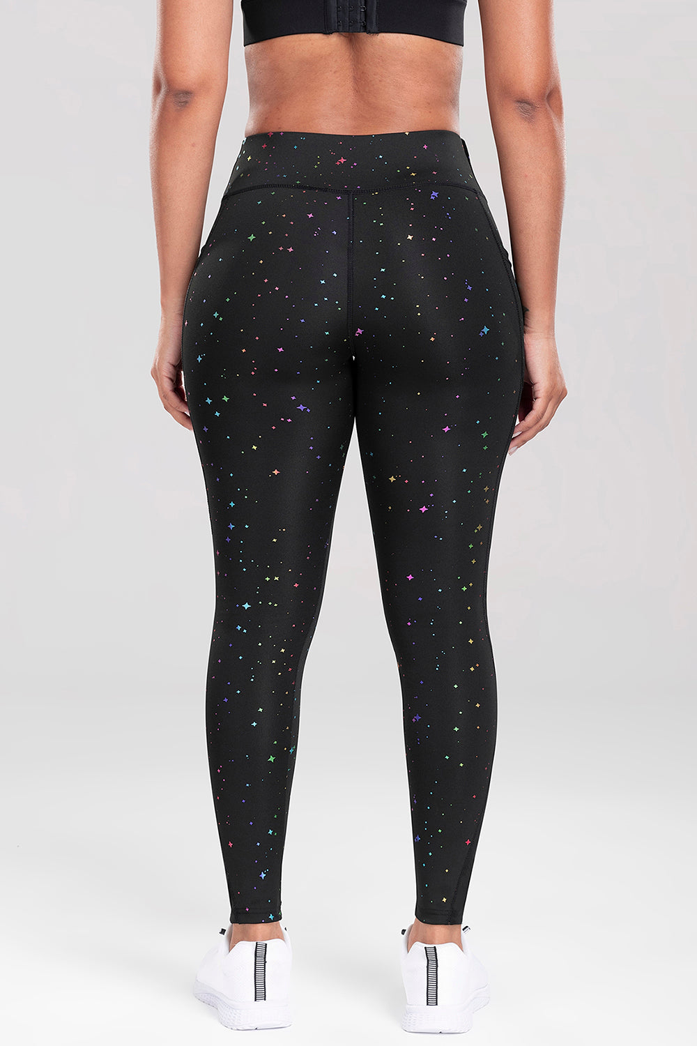 Printed High Waist Active Pants