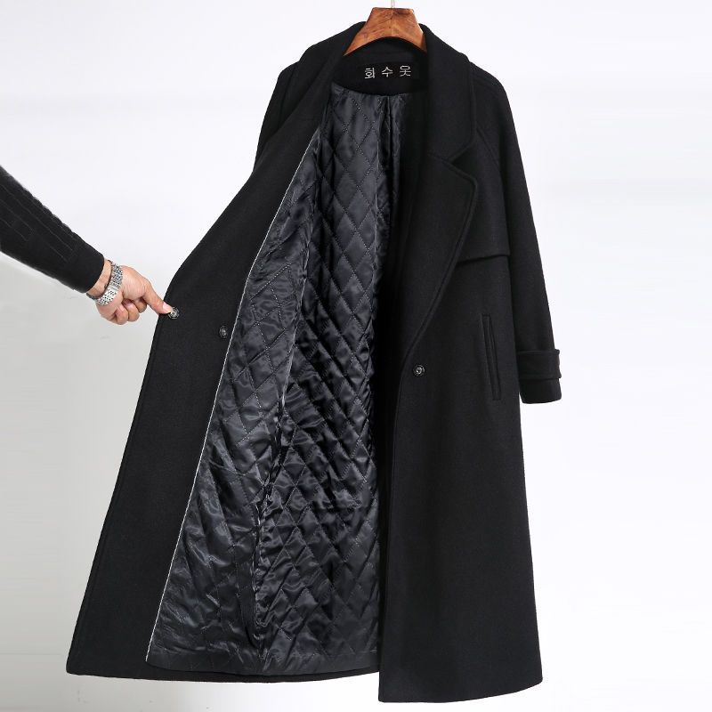 Woolen Coat Women's Mid-length Woolen Coat Ins