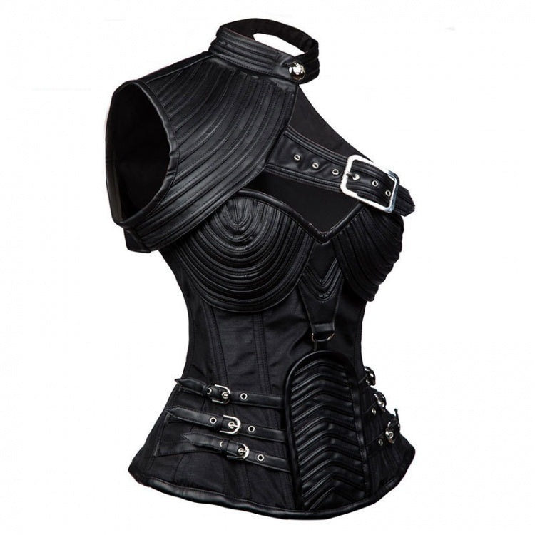 Gothic Girdle Court Leather Corset