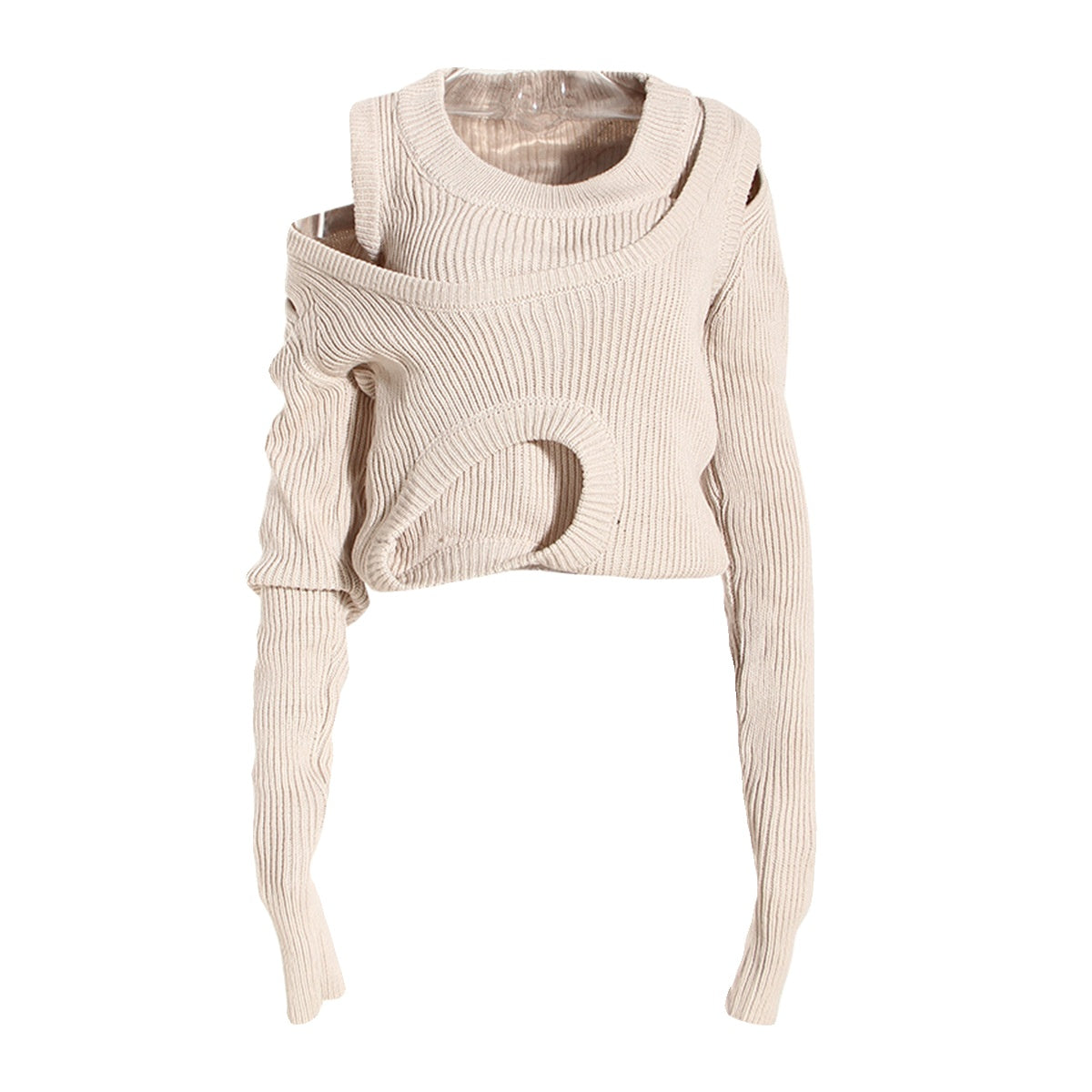 Women's Special-shaped Banana Knitted Top