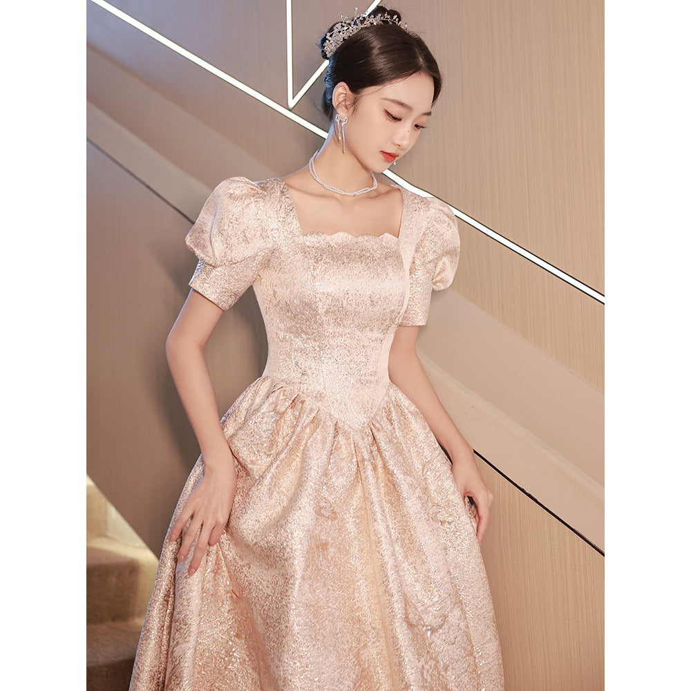 Women Evening Dresses Women Champagne