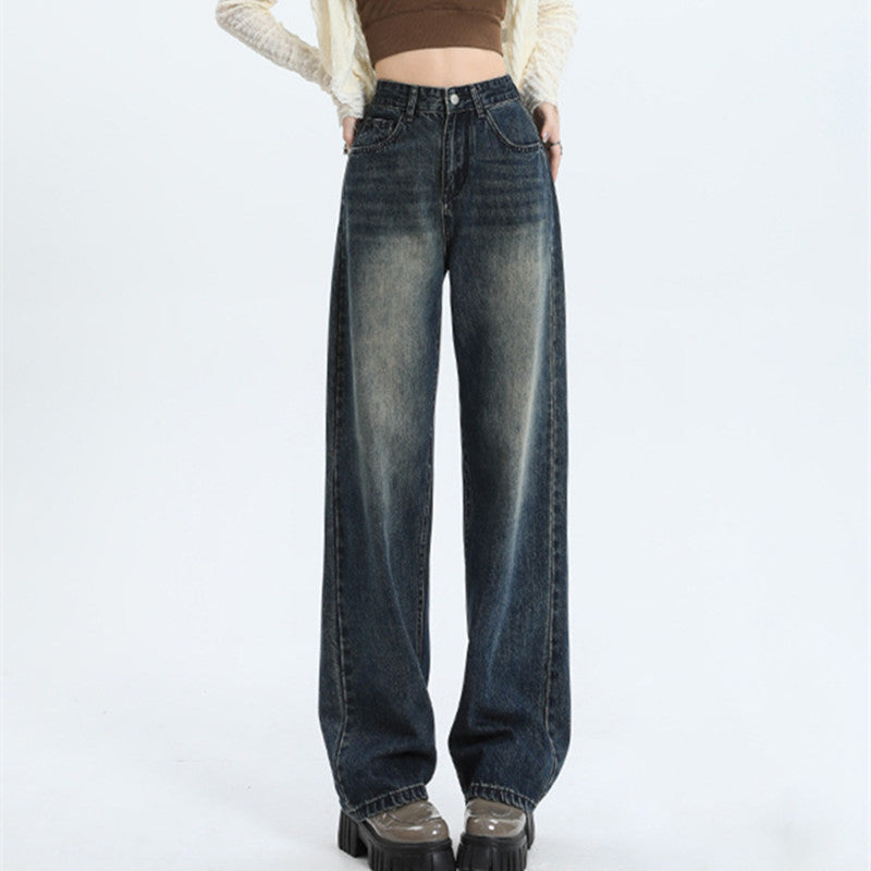 Women's Fashionable Loose All-match Casual Jeans