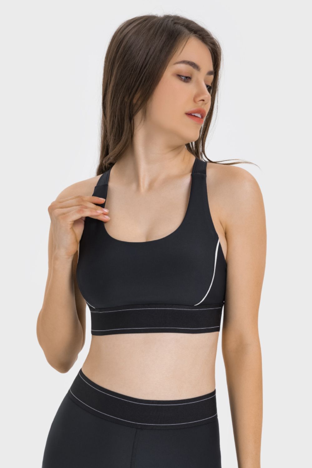 Contrast Sports Bra