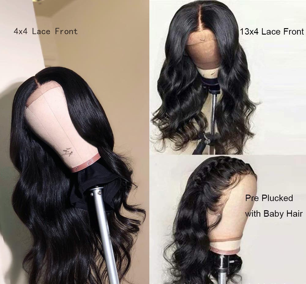 Peluca delantera de encaje Body Wave para mujeres negras