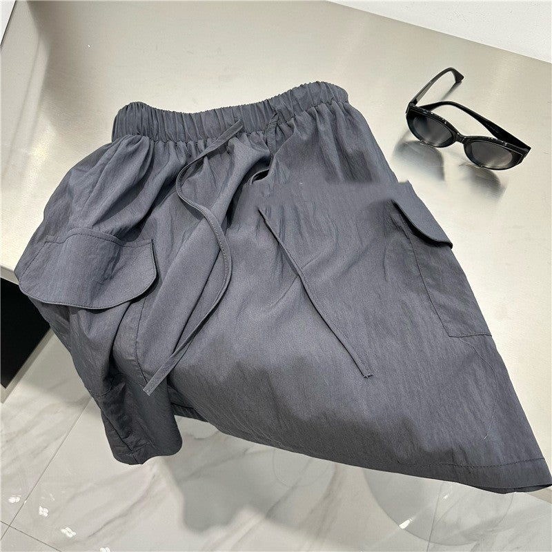 Workwear Parachute Skirt Women's Summer American Street