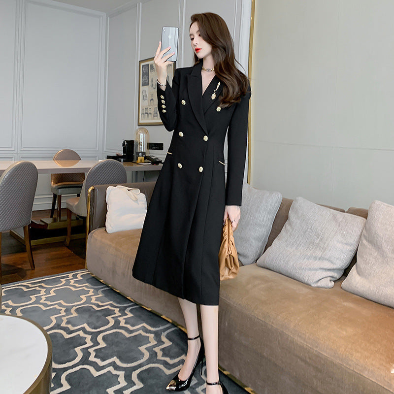 Mode Trench Coat femme Design mi-long