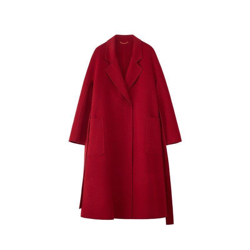 Women's Fashionable High-grade Woolen Coat