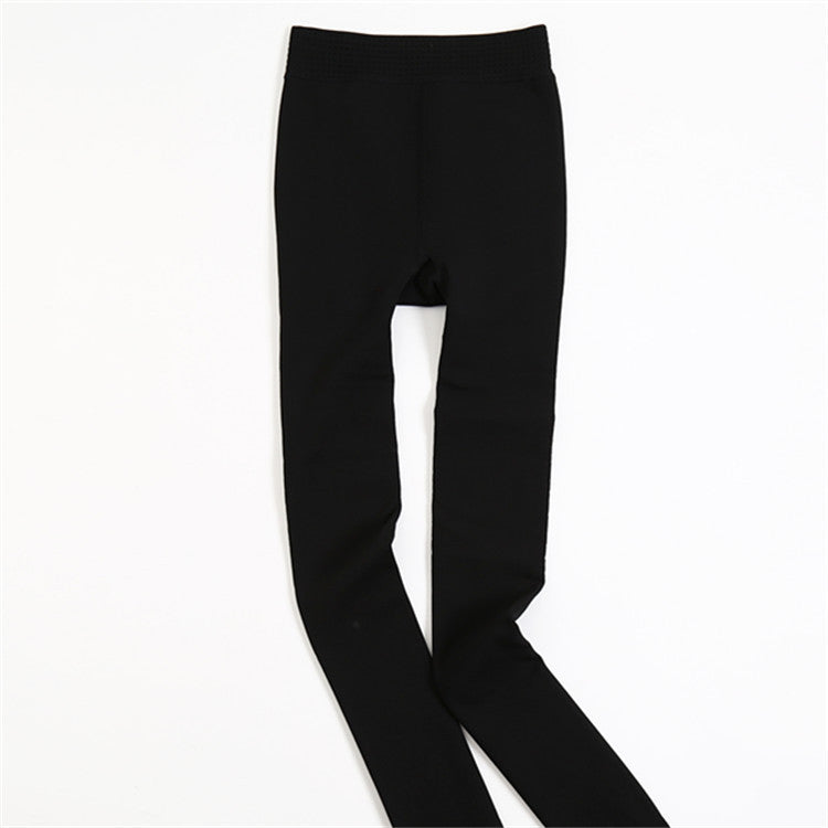 Winter Thickened Velvet Padded Lengthened Large Size Dance Leggings