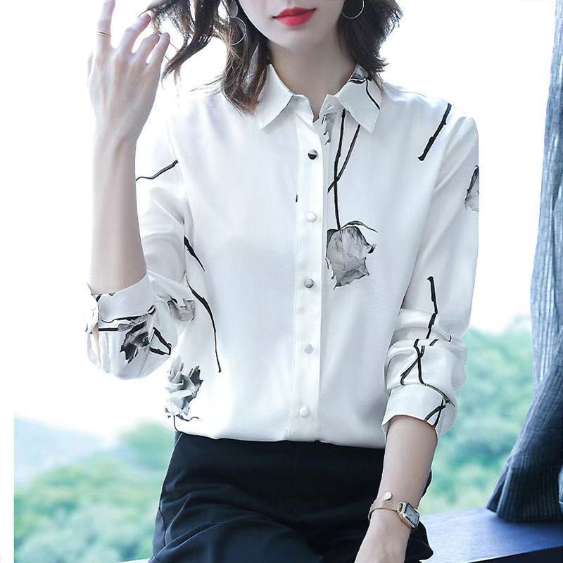 All-matching Printed Women's Casual Shirt