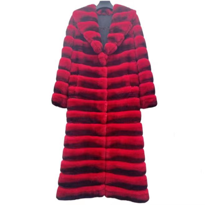 Women's Minimalist And Versatile Standing Collar Fur Jacket