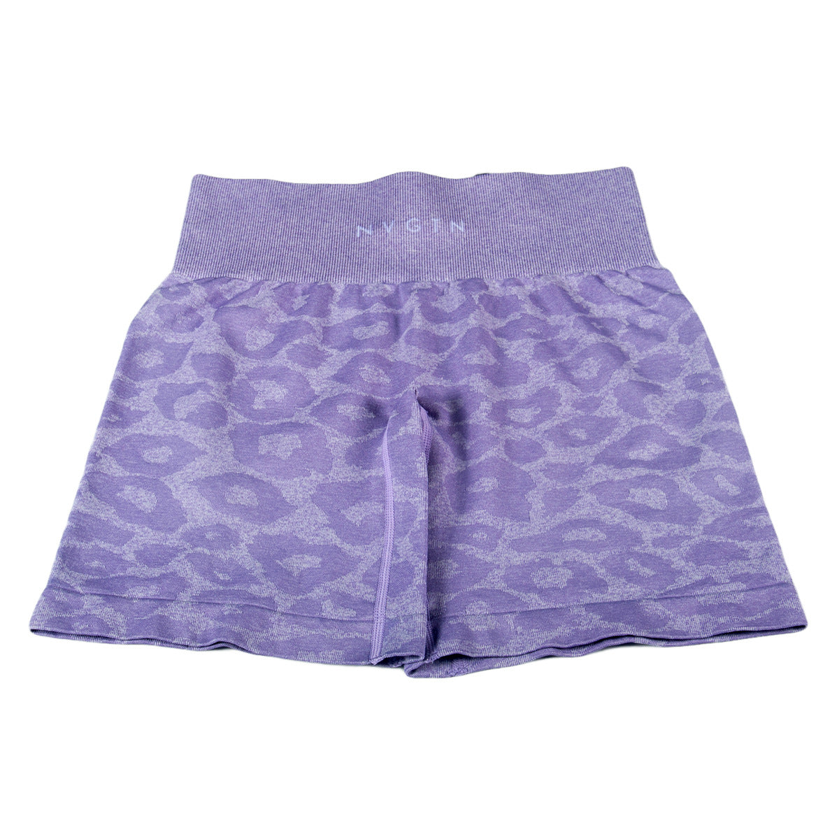 European And American Camouflage Yoga Shorts Elastic Quick-drying Breathable Leopard Print