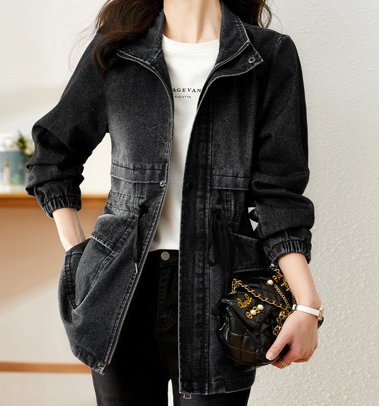 Fashion Personalized Denim Jacket Women