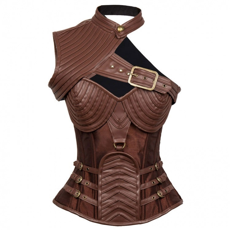 Gothic Girdle Court Leather Corset